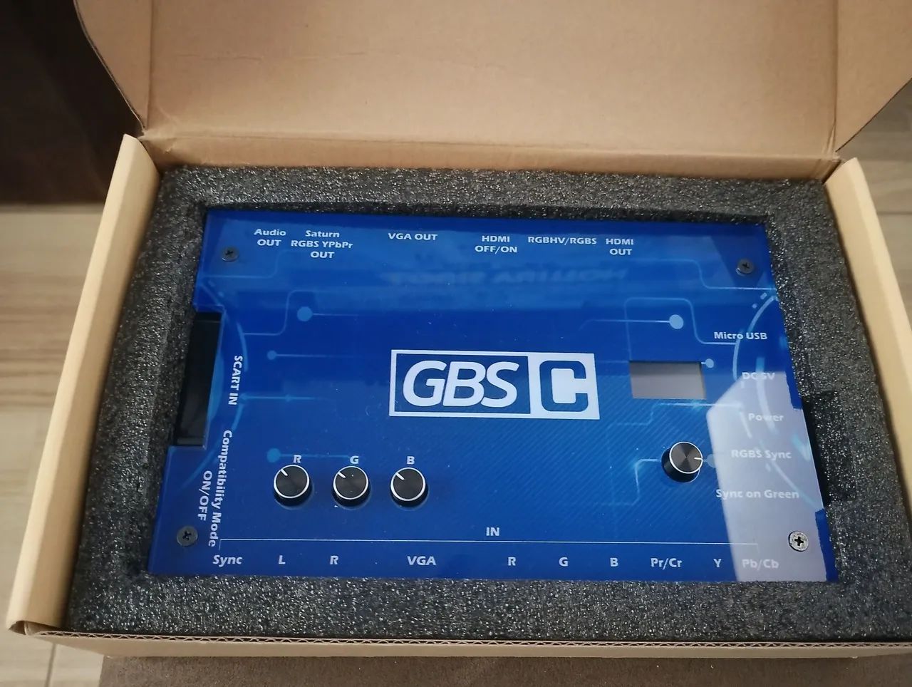 GBS-Control RetroScaler - Placa/Kit para Retro Gaming - Foto 5