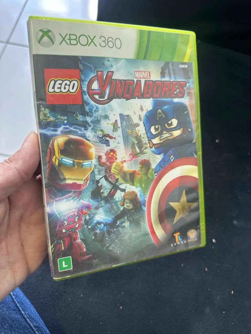 Jogo Vingadores Lego marvel 