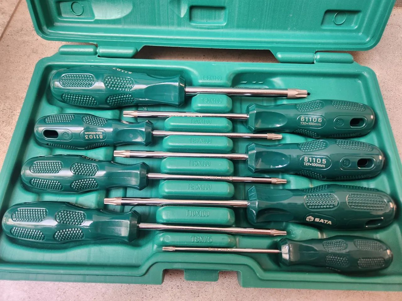 Kit chaves torx com maleta SATA - Foto 2