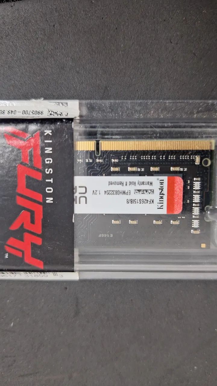 Memoria ram kingston 8gb ddr4 2600mhz - Foto 2