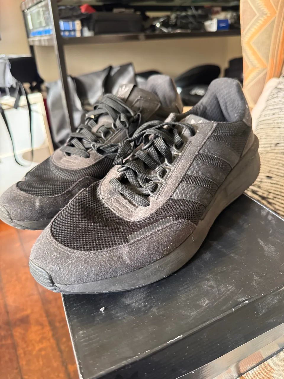 Tênis preto adidas  - Foto 3