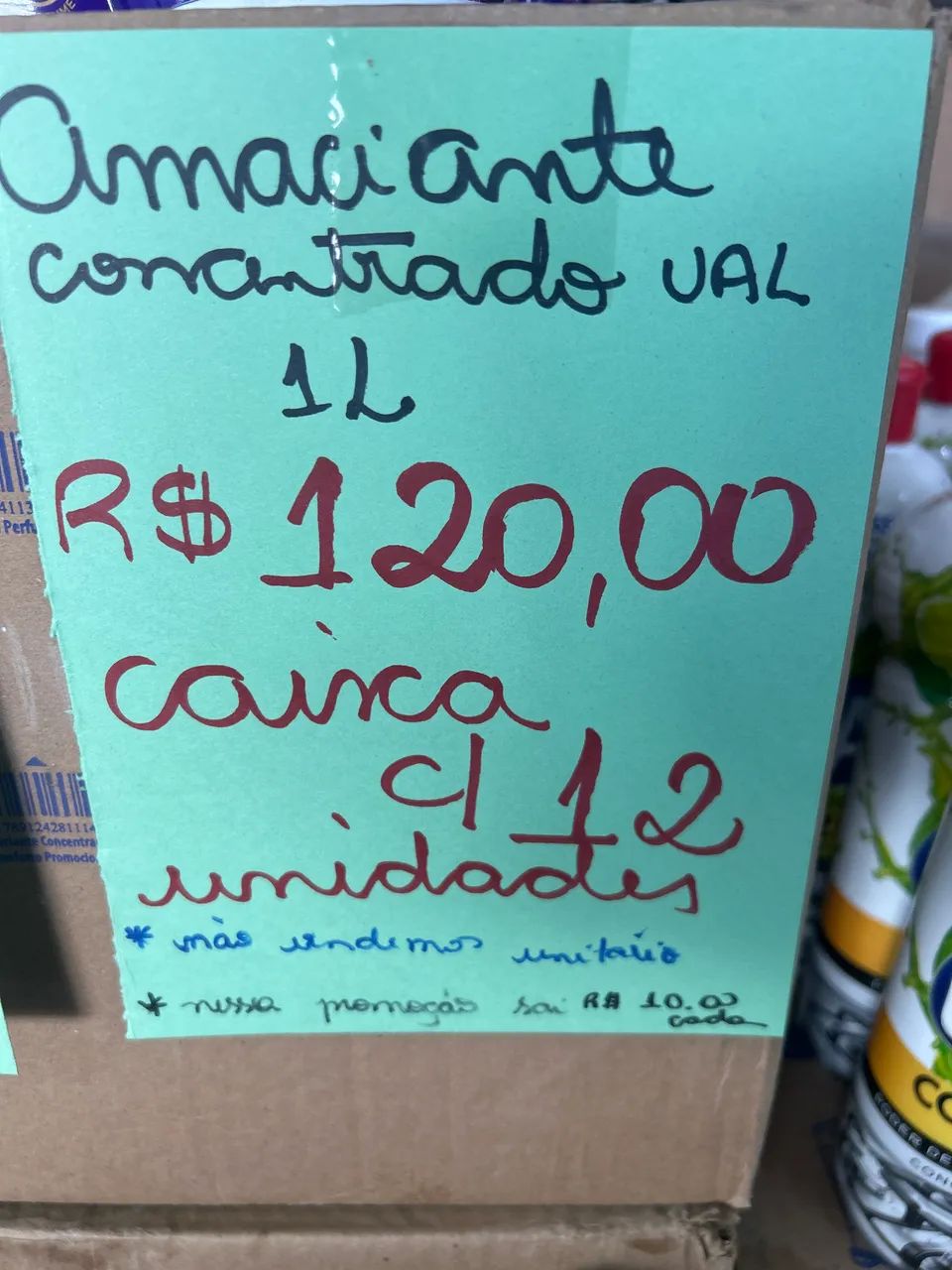 Amaciante concentrado 1 L  ual 10,00  - Foto 4