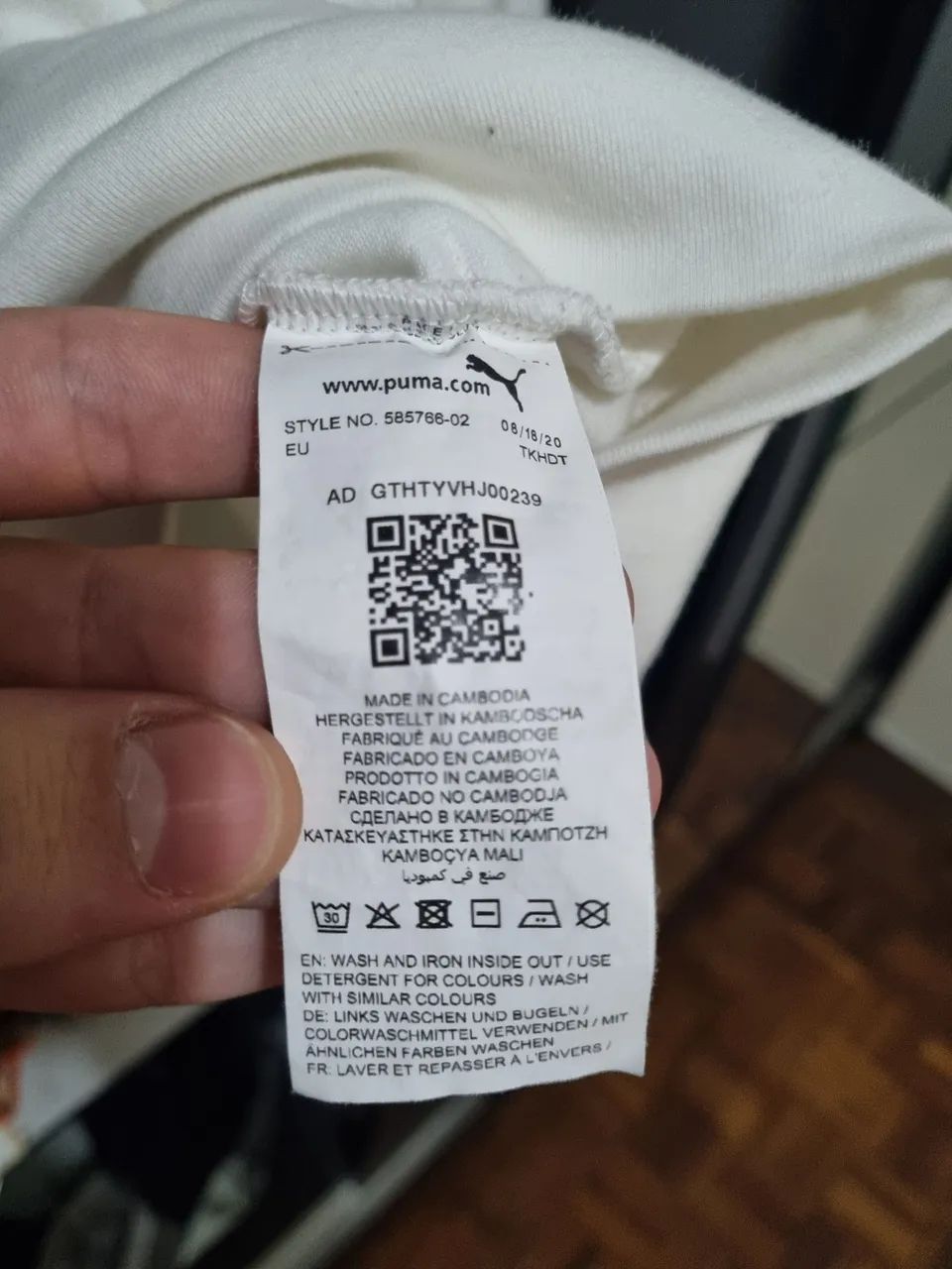 Moletom Puma branco - Foto 4