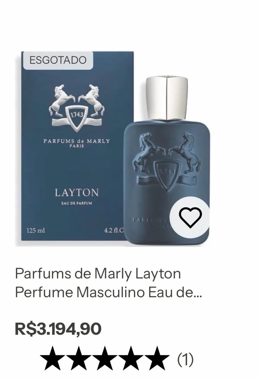 perfume parfums de marly layton 125ml - Foto 4