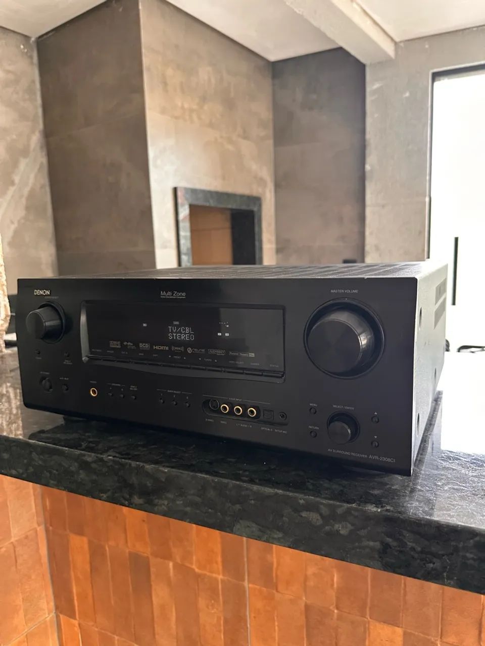 Receiver Denom AVR-2308CI - Ligando porem sem Som