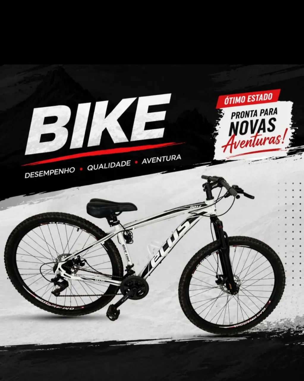Bicicleta semi nova  - Foto 5