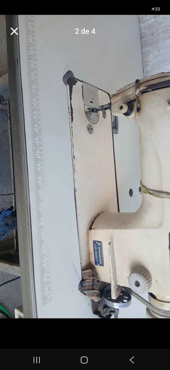 Máquina  reta  - Foto 4
