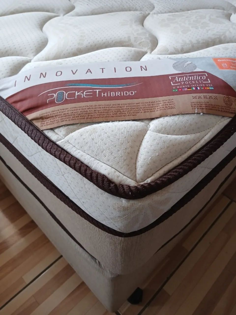 Cama queen size castor  - Foto 3