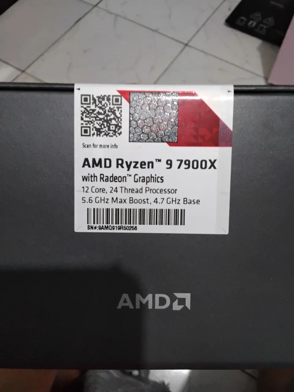 Processador Ryzen 9 7900x - Foto 2