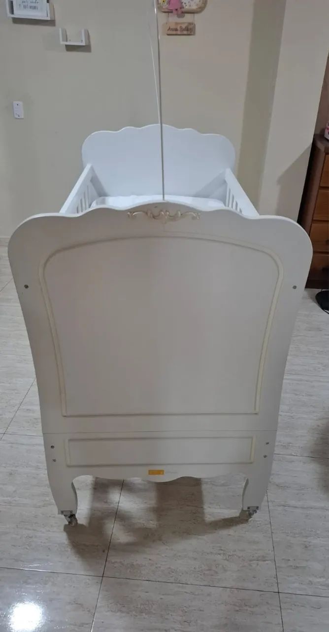 BERÇO PARA BEBE (PODE VIRAR CAMA) - Foto 2
