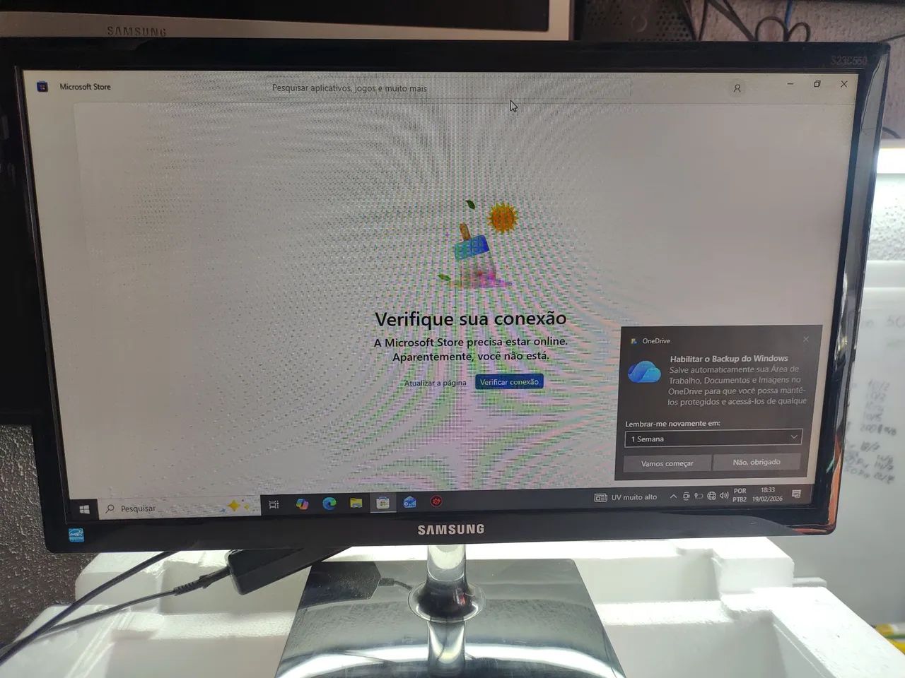 Monitor Samsung 24 pol HDMI e vga 