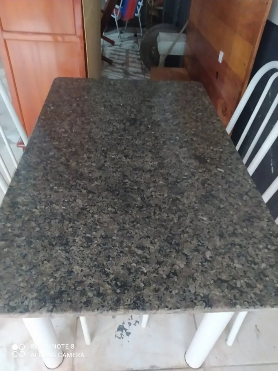 MESA DE GRANITO COM 4 CADEIRAS - Foto 2