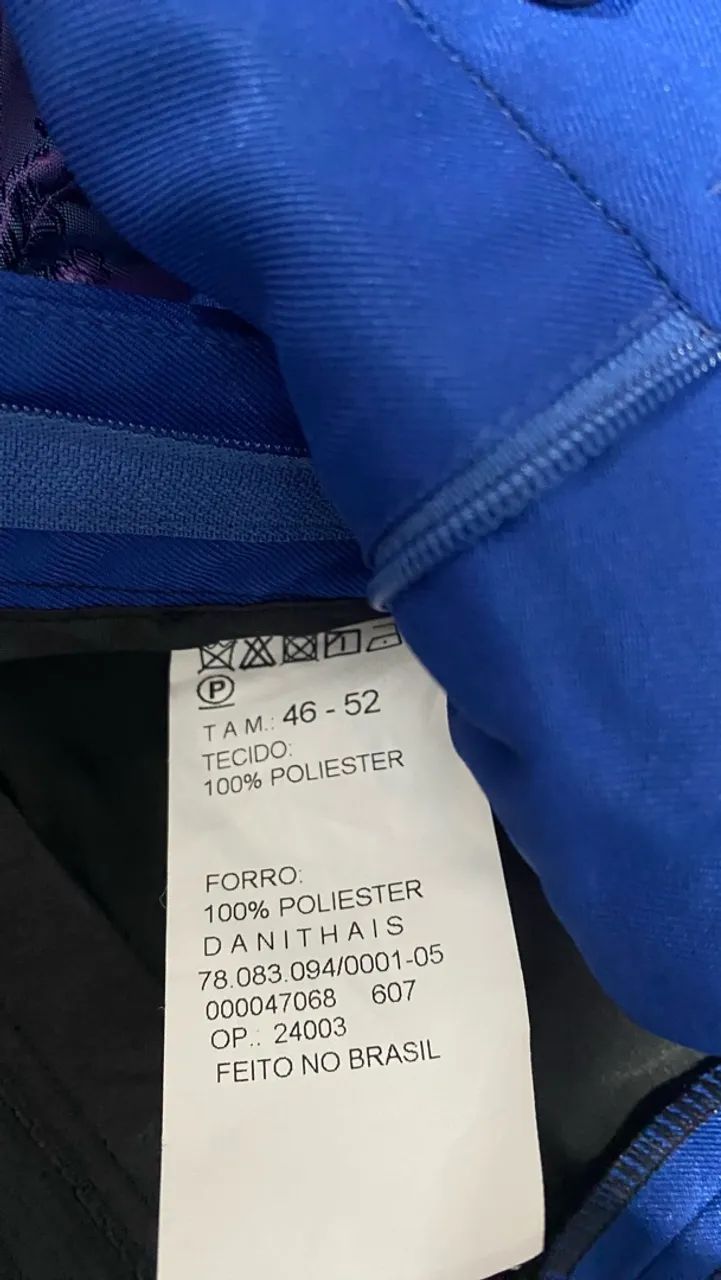 Terno azul novíssimo da marca mioche  - Foto 5
