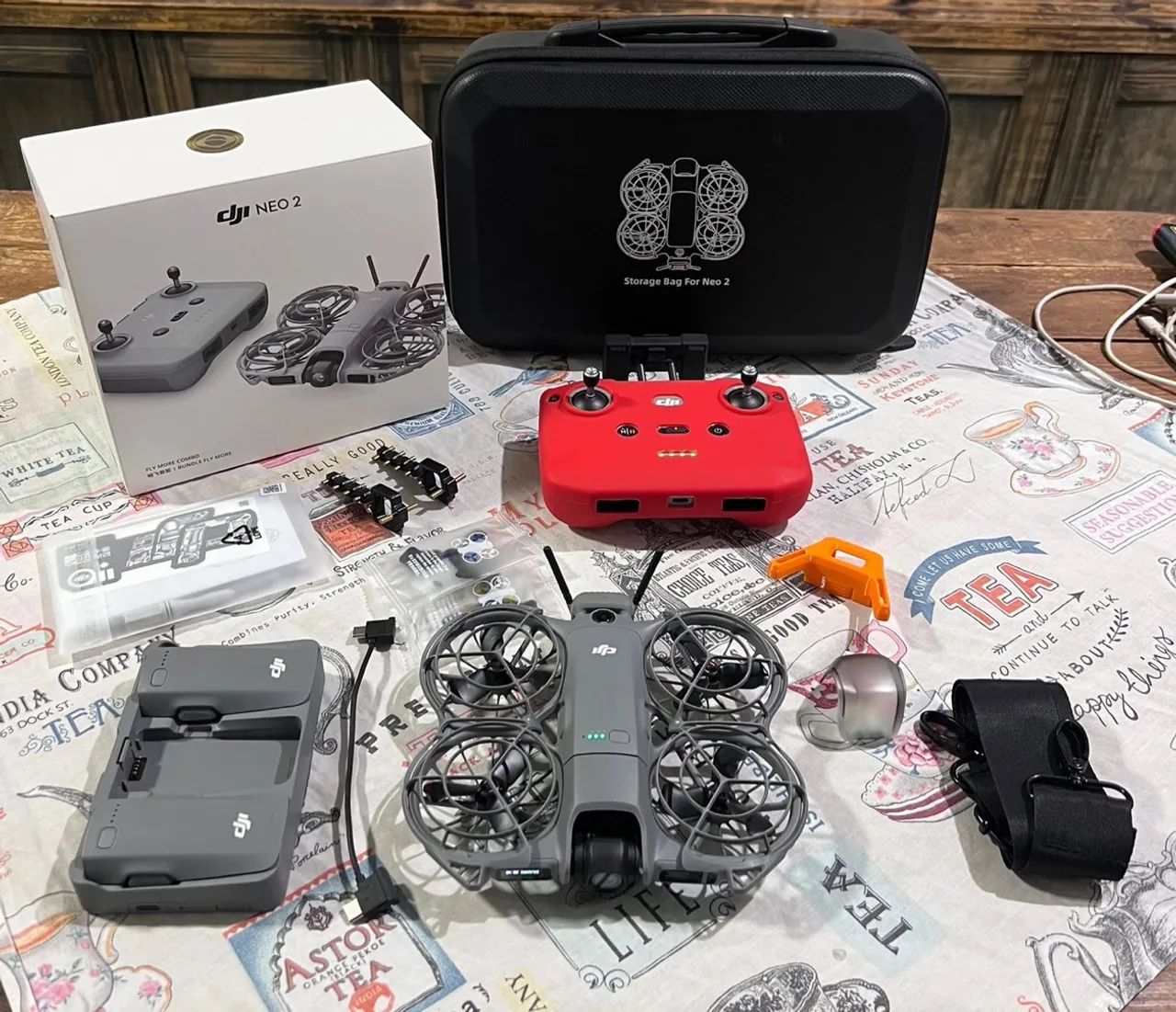 Drone DJI Neo 2 completo troco por iphone 15 pro Max 