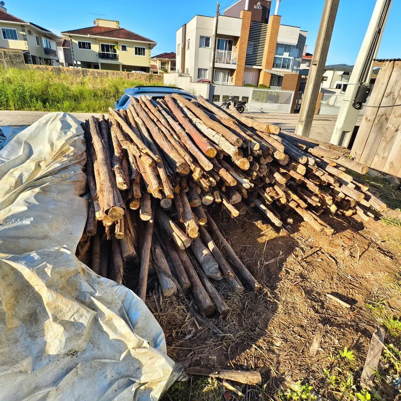 Escoras de madeira  para construção (avalio proposta) - Foto 2