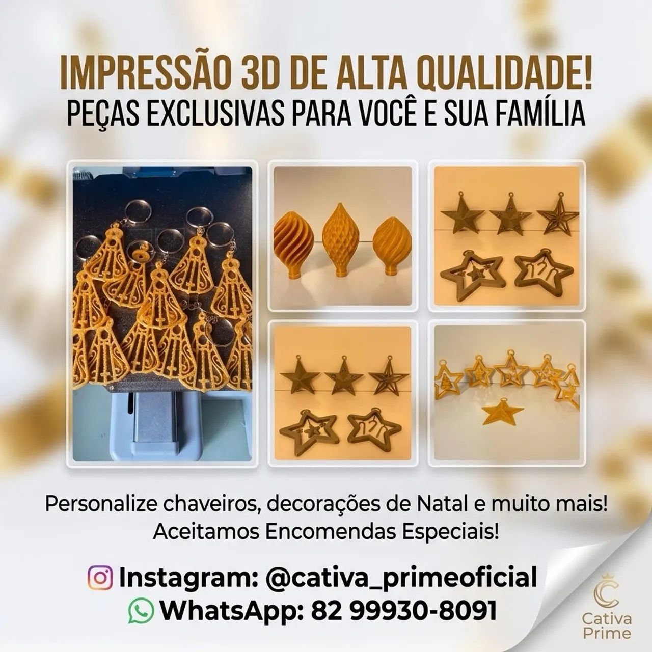 Fazemos impressão 3d