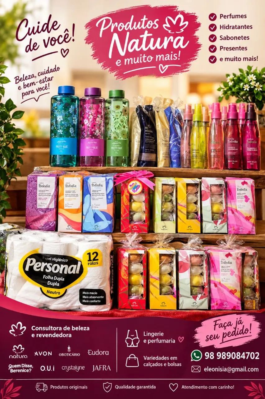 Perfumaria feminina 