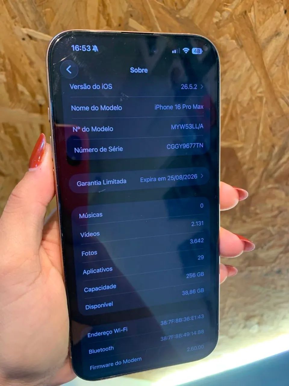 IPHONE 16 PRO MAX 256GB