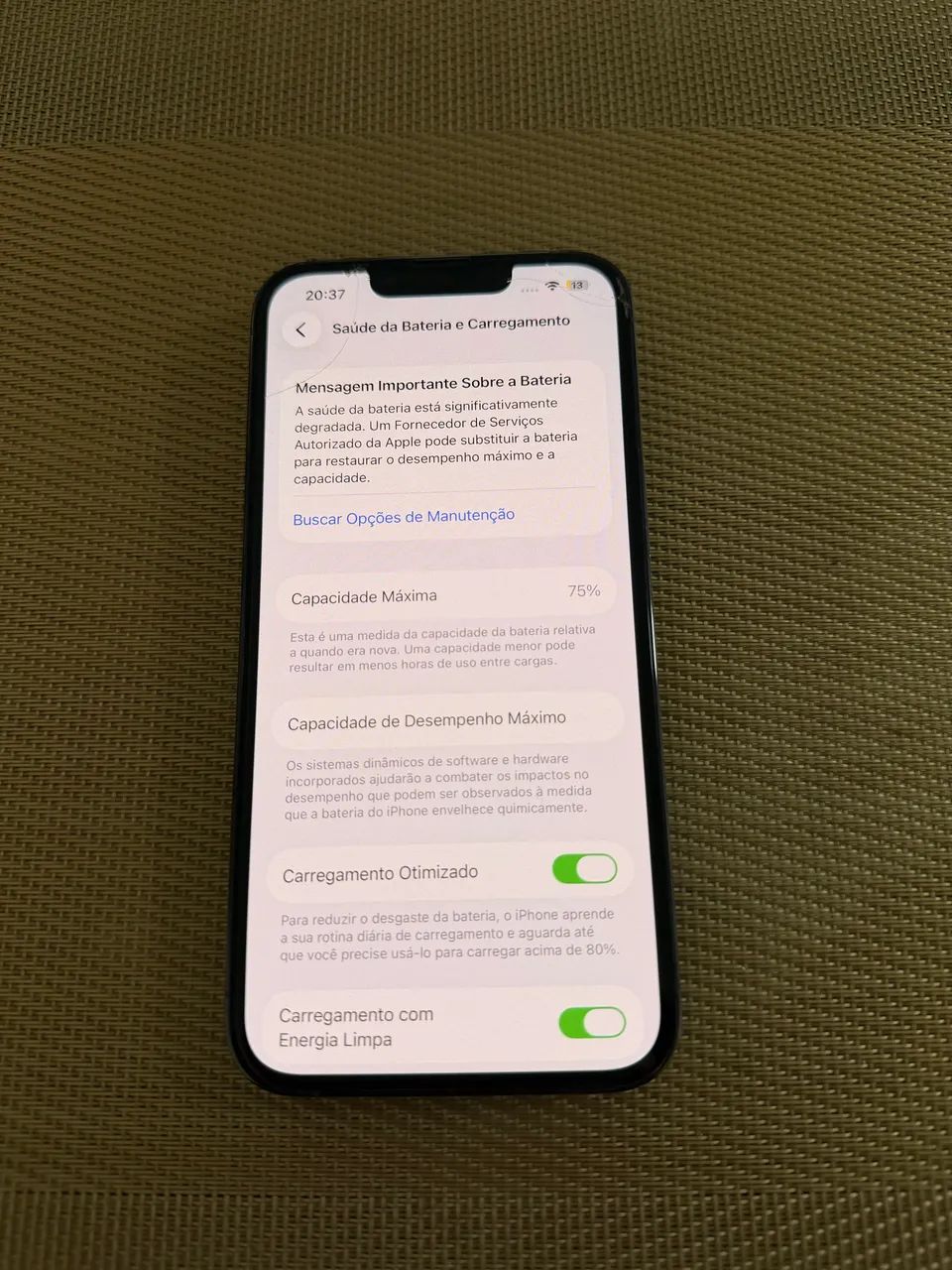 IPhone 13 Pro 128G na cor Azul Sierra - Foto 2
