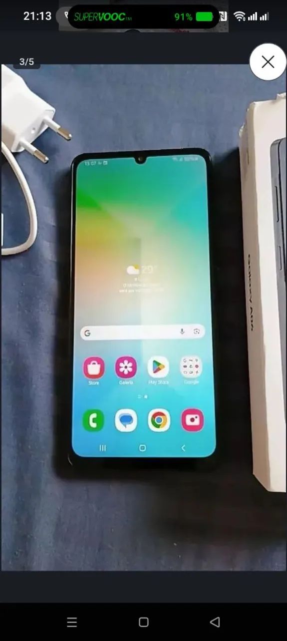 Samsung a06 celular smartphone 128gb - Foto 3