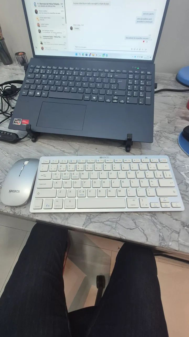 Teclado sem fio novo