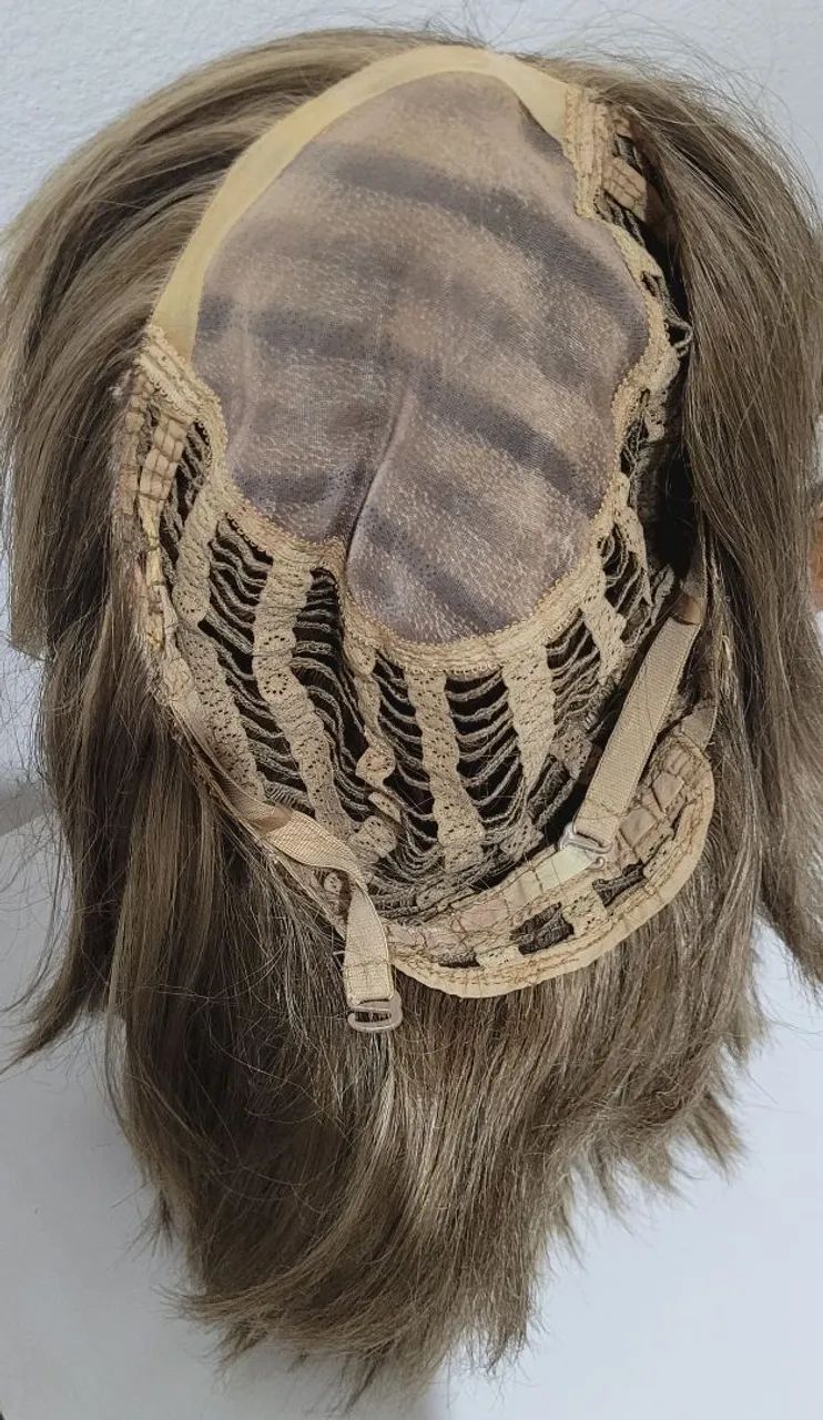 Peruca cabelo natural e sintético  - Foto 3