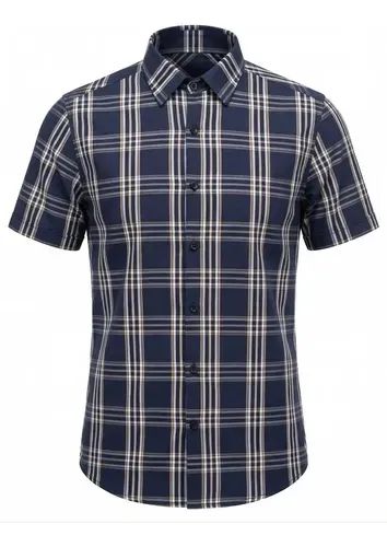 Camisa Xadrez curta tamanho M - Foto 2