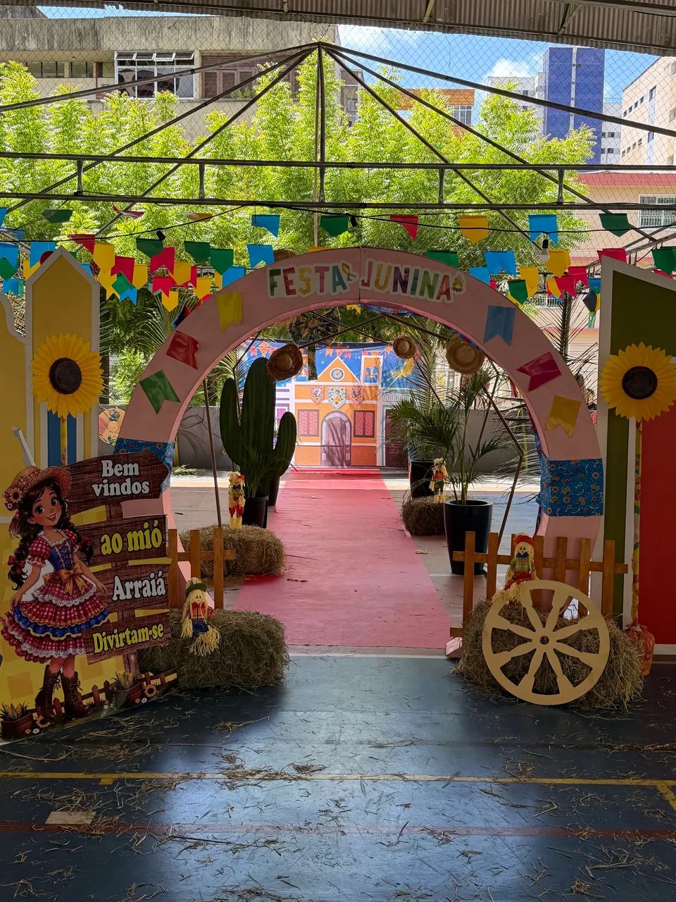 Festa de São João decoração completa 
