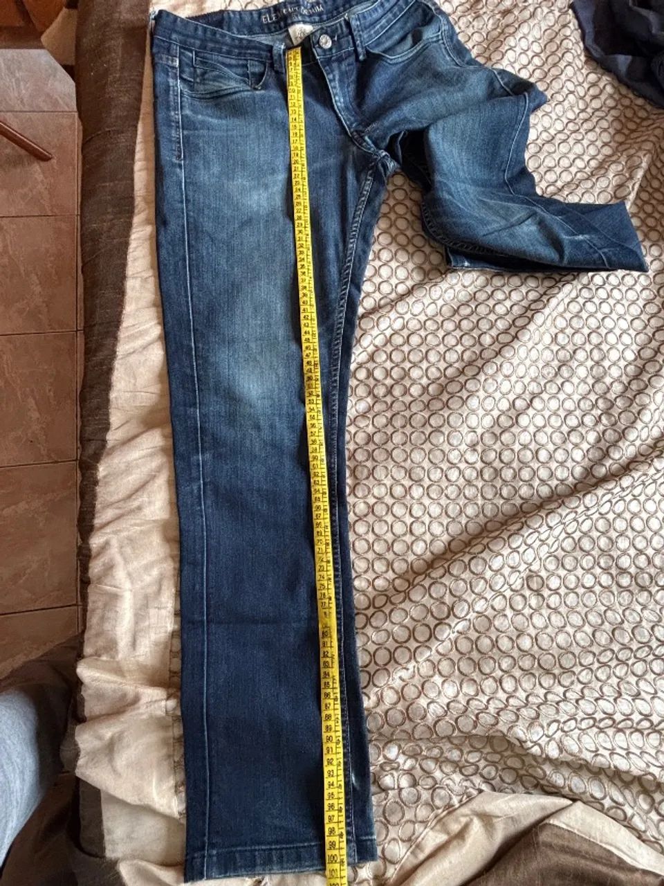 3) calça jeans masculina element denim tam usa 32x34 (br 44) - Foto 4
