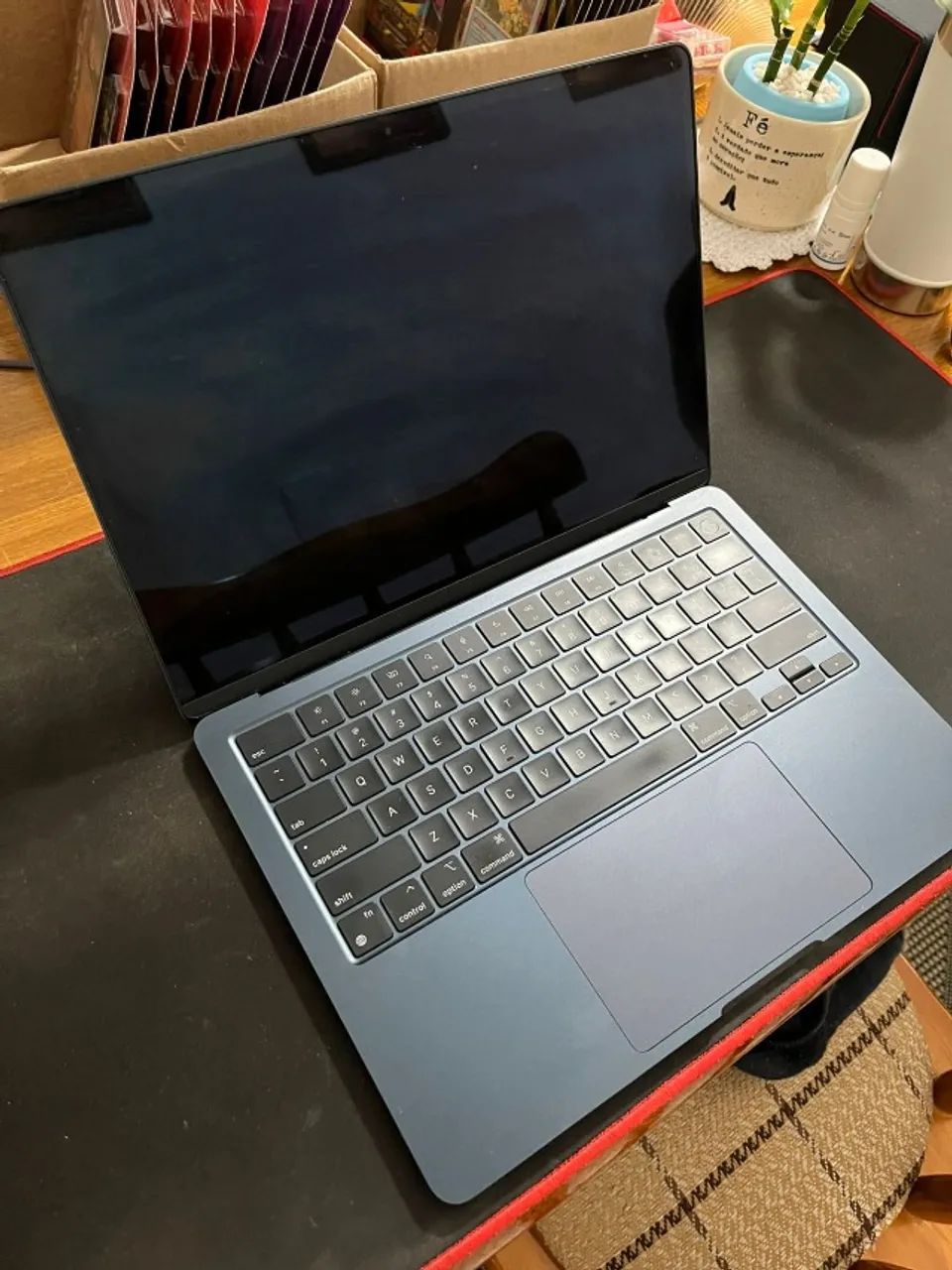 MacBook Air M2 8GB 256GB - Apple Silicon - Cinza/Meia-Noite +