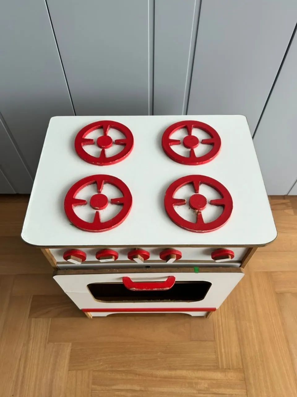 Fogão de brinquedo em MDF - Foto 2