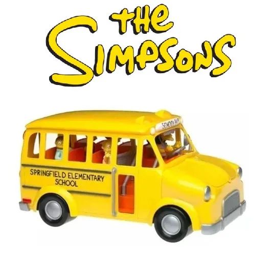The Simpsons - Ônibus Escolar com som! (Playmates)
