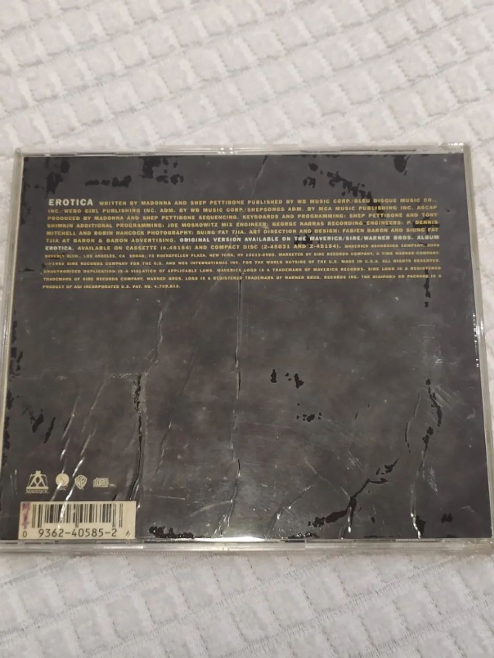 CD Single Madonna Erotica - Foto 2