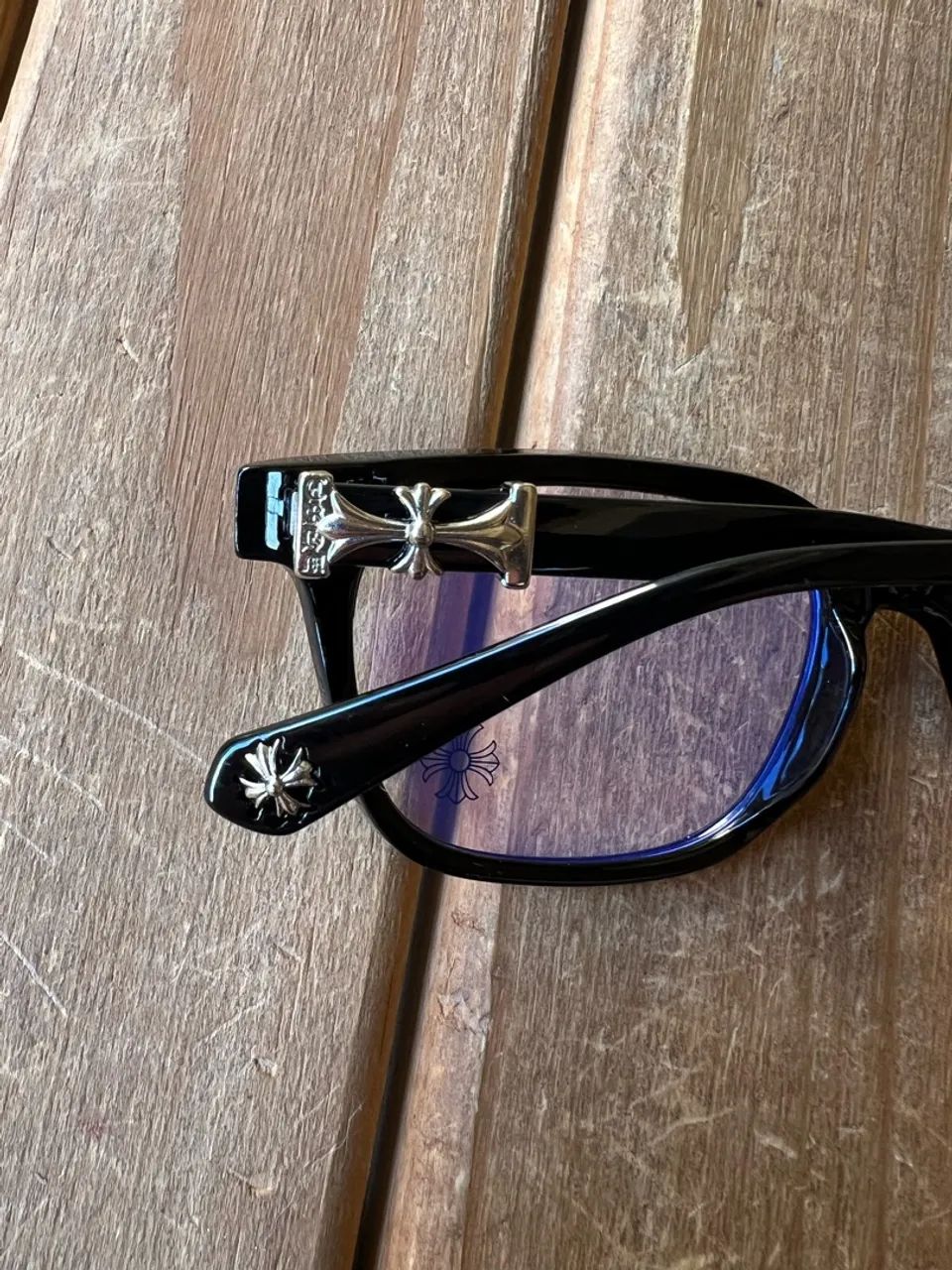 Óculos Chrome Hearts 2273 Black  - Foto 4