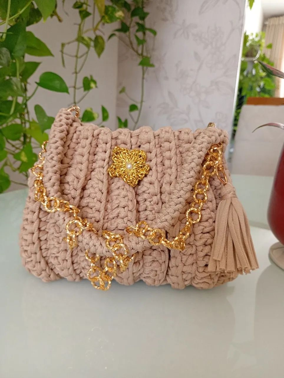 Bolsa de crochê  - Foto 3