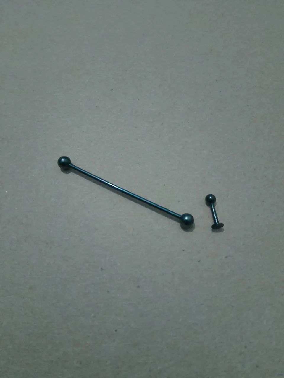 Kit de piercings preto - Foto 2