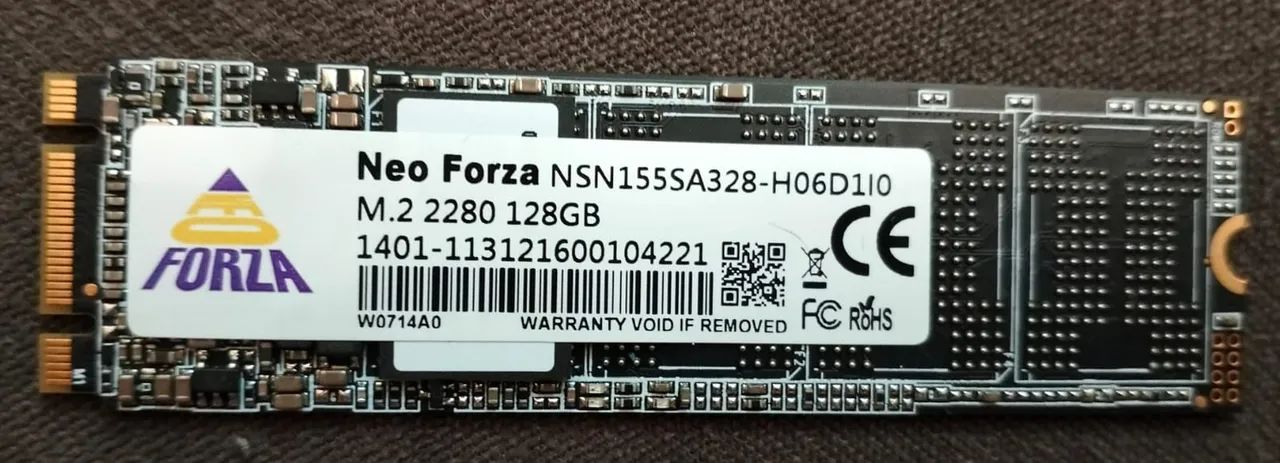 SSD M2 2280 128gb