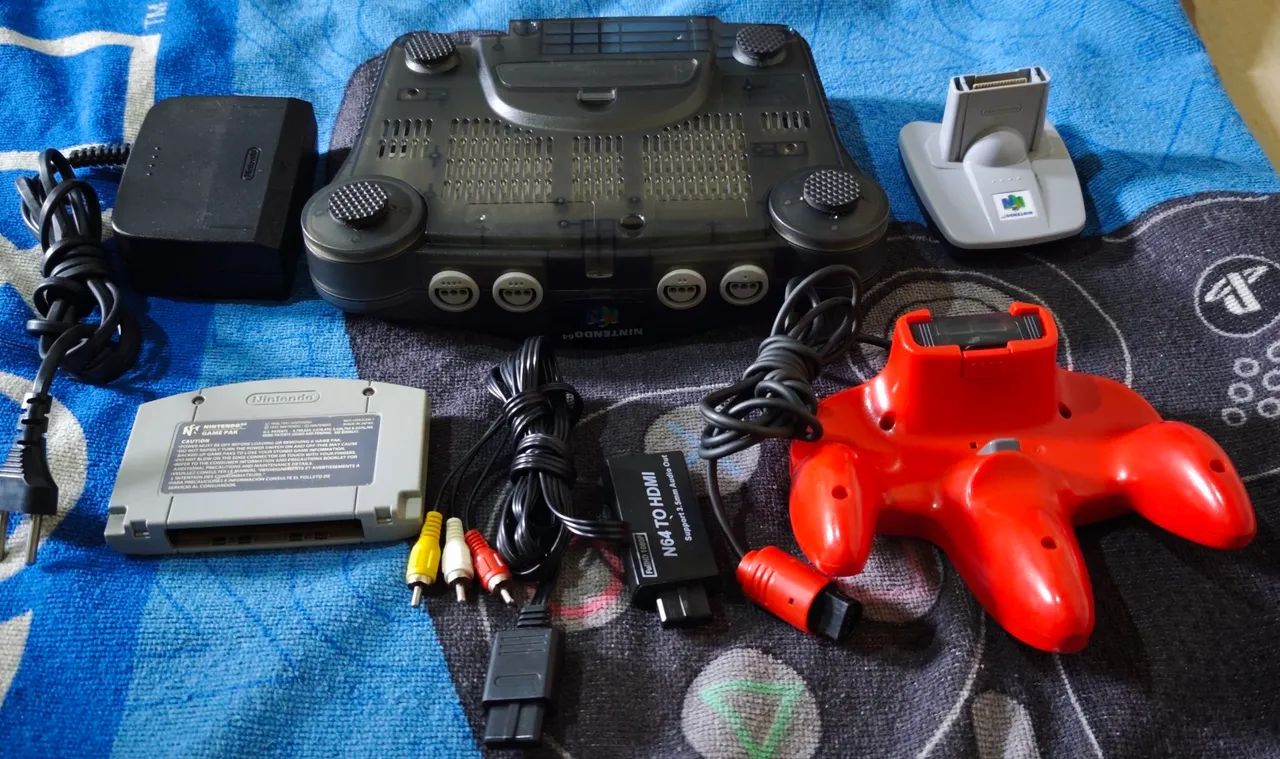 Nintendo 64 com a carcaça nova  - Foto 2