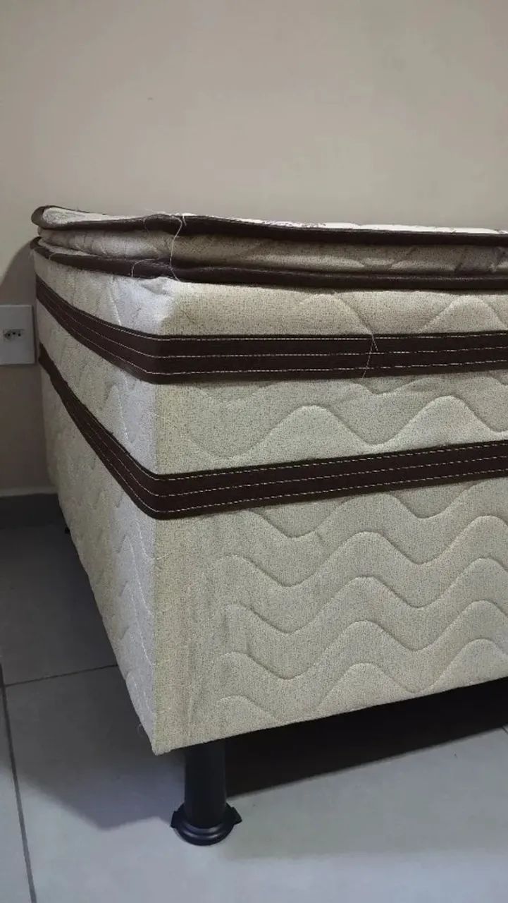 Cama box de solteiro
