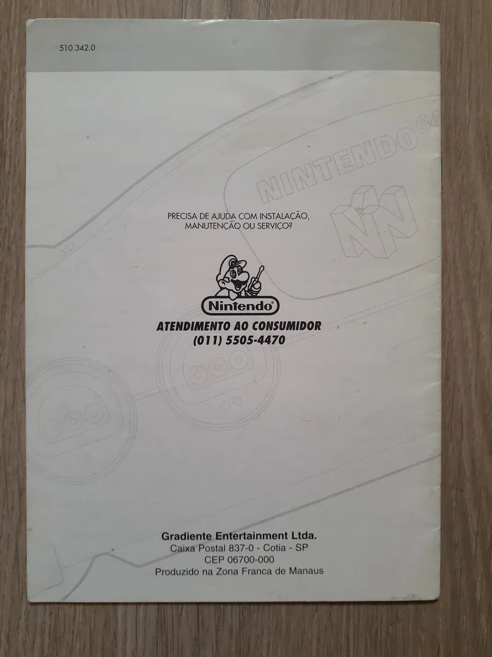 Manual Nintendo 64 - Foto 3