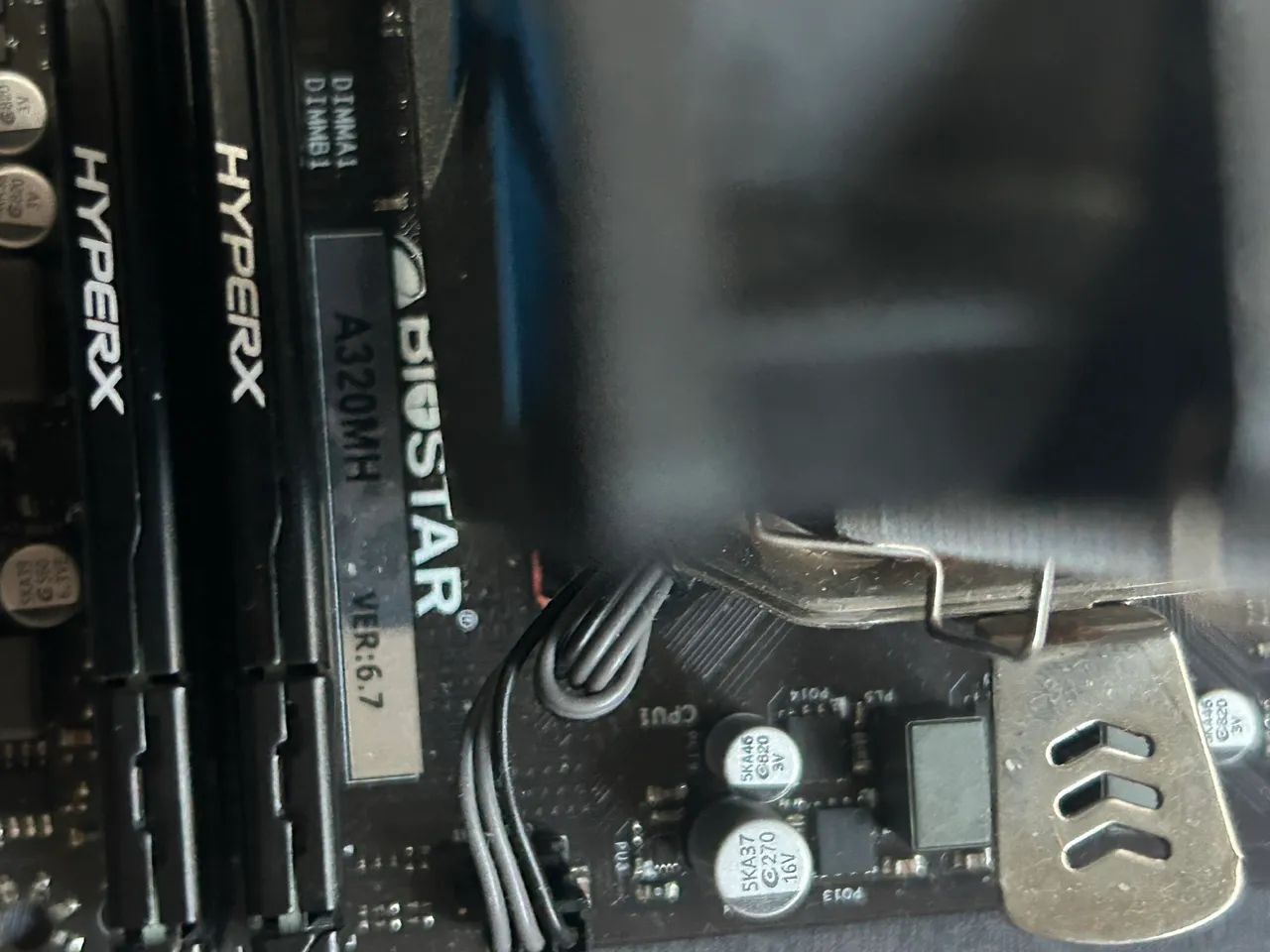 Kit Placa Mae Biostar Ryzen 5 e Memoria Hyper X - Foto 2