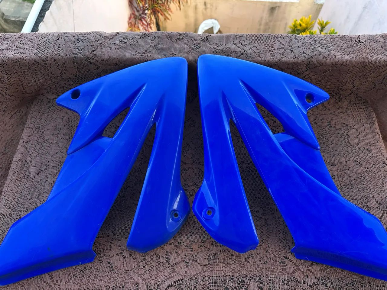 Carenagens laterais XR 250 tornado azul 