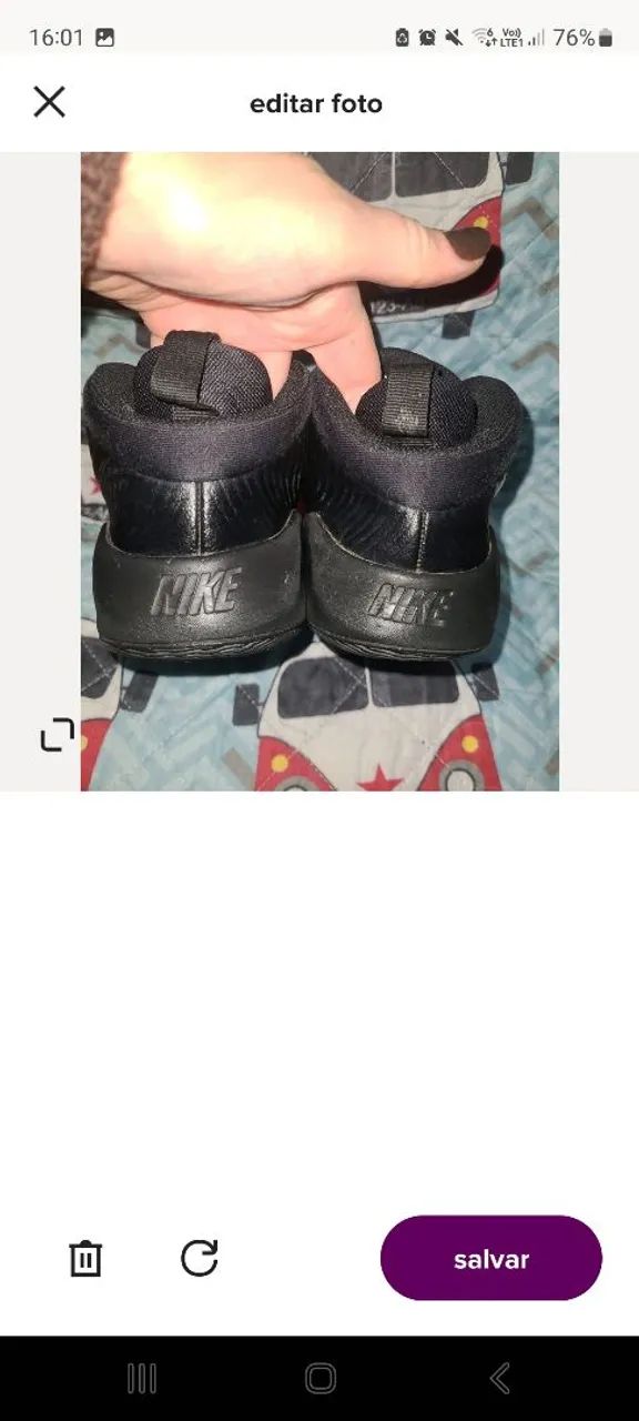 Tenis Nike Black 36 - Foto 4