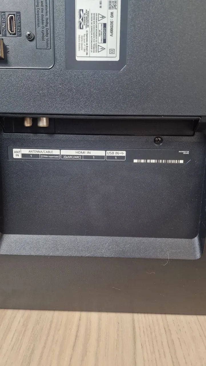 TV LG NanoCell 55'' COM DEFEITO (LEIA A DESCRIÇÃO)
