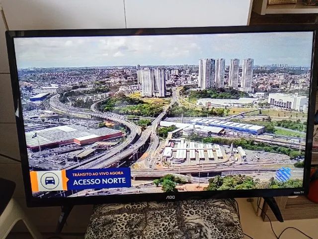 smartv aoc 32 novinha - Foto 4
