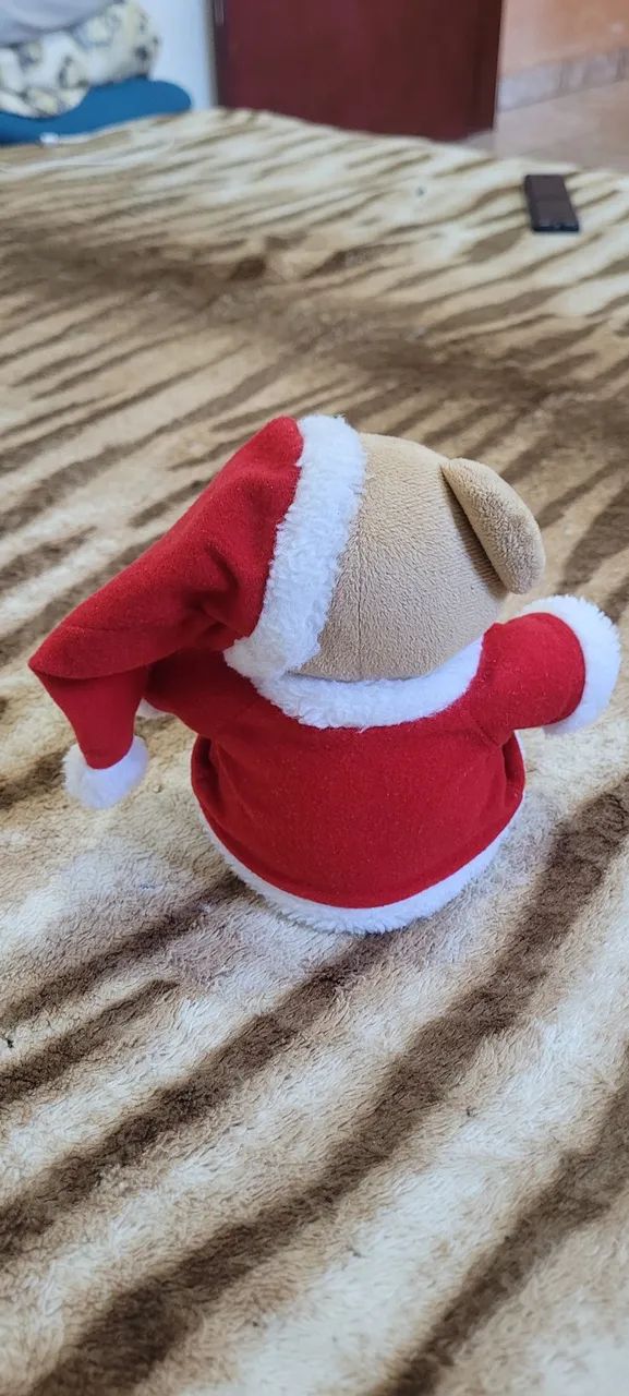 Ursinho de natal usado. - Foto 3