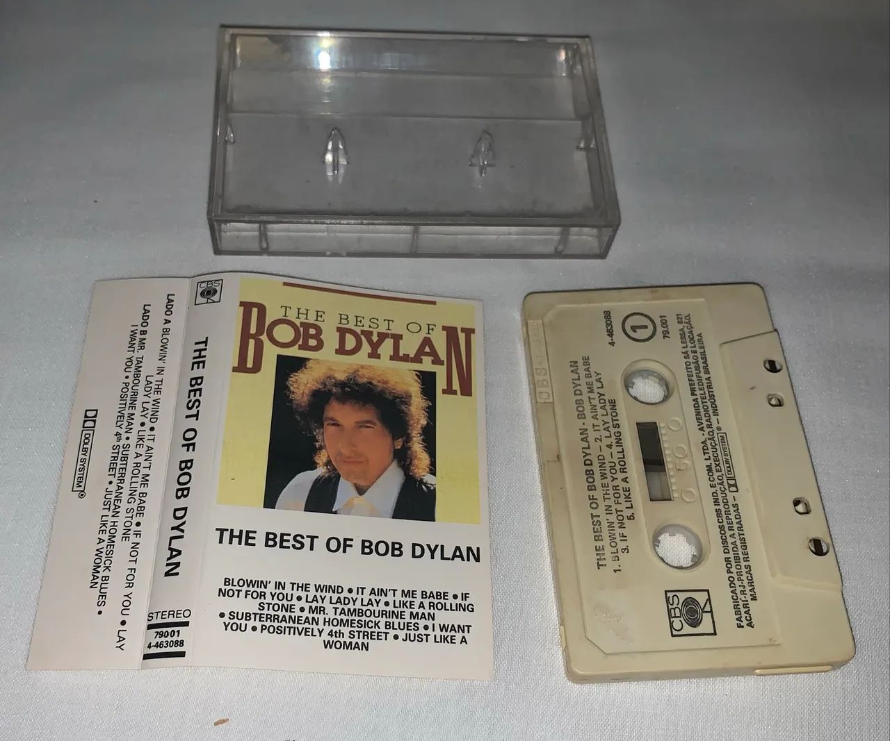 Fita K7 Cassete Bob Dylan ótimo estado raridade - Foto 4