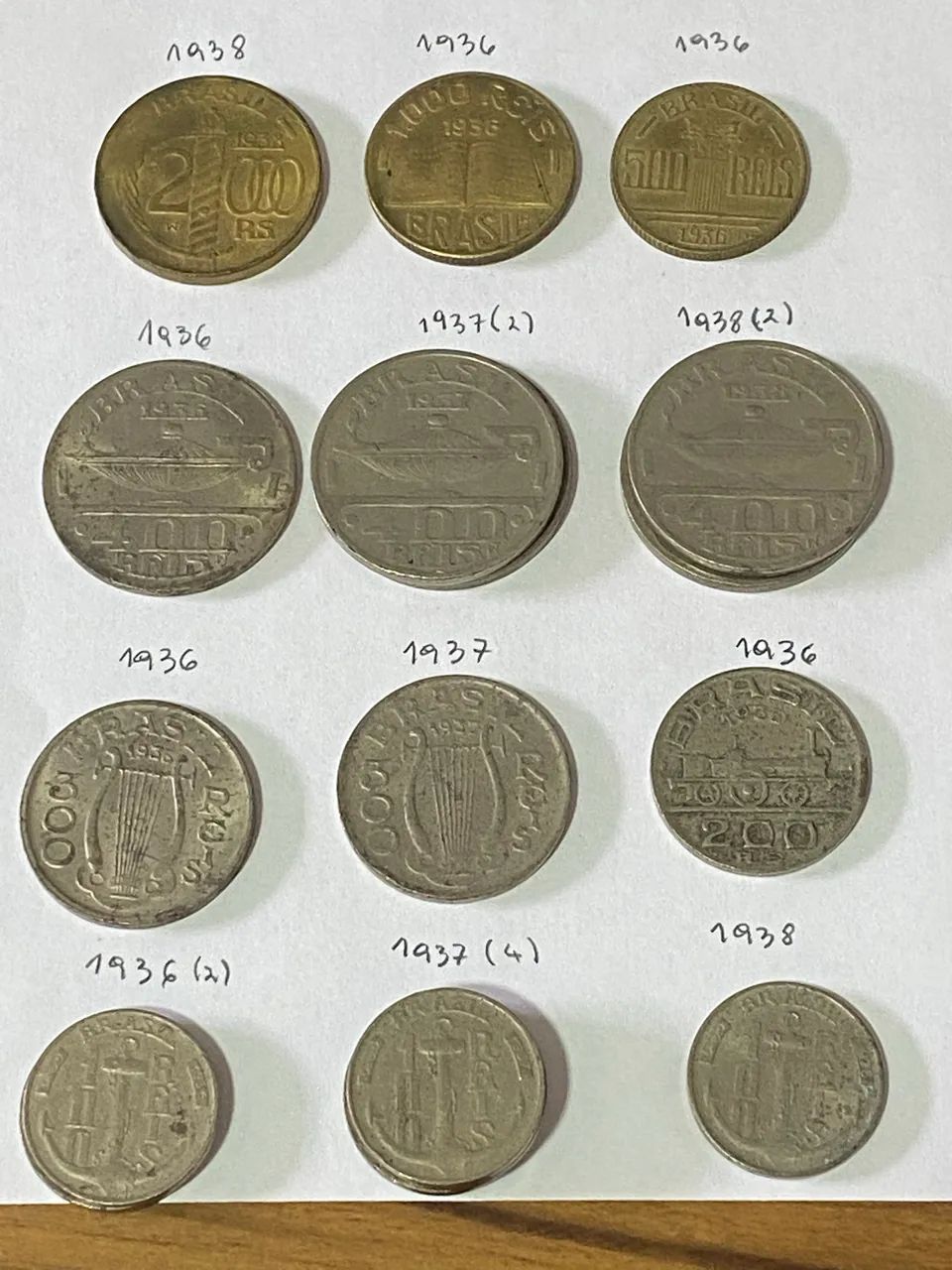 Moedas antigas do Brasil - Foto 2