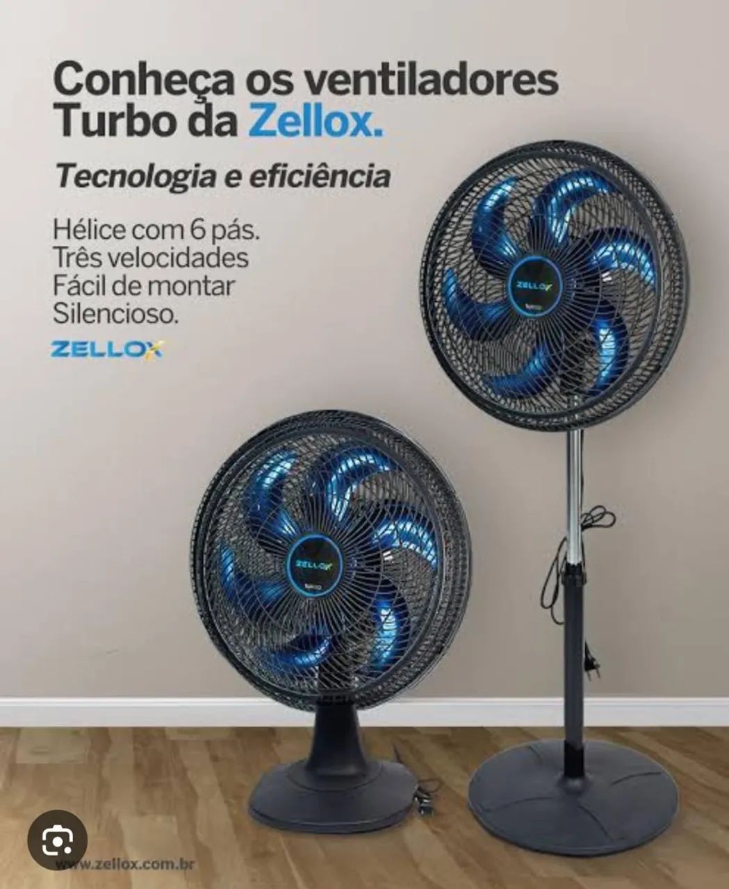 Ventiladores e climatizadores 