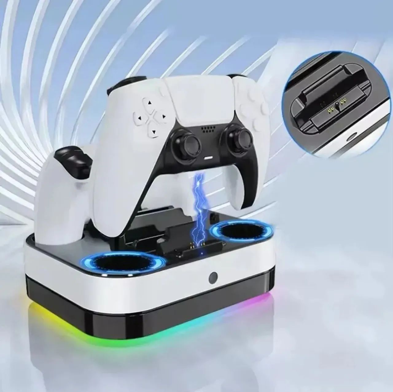 Playstation 5 slim headset  pulse 3d  - Foto 5